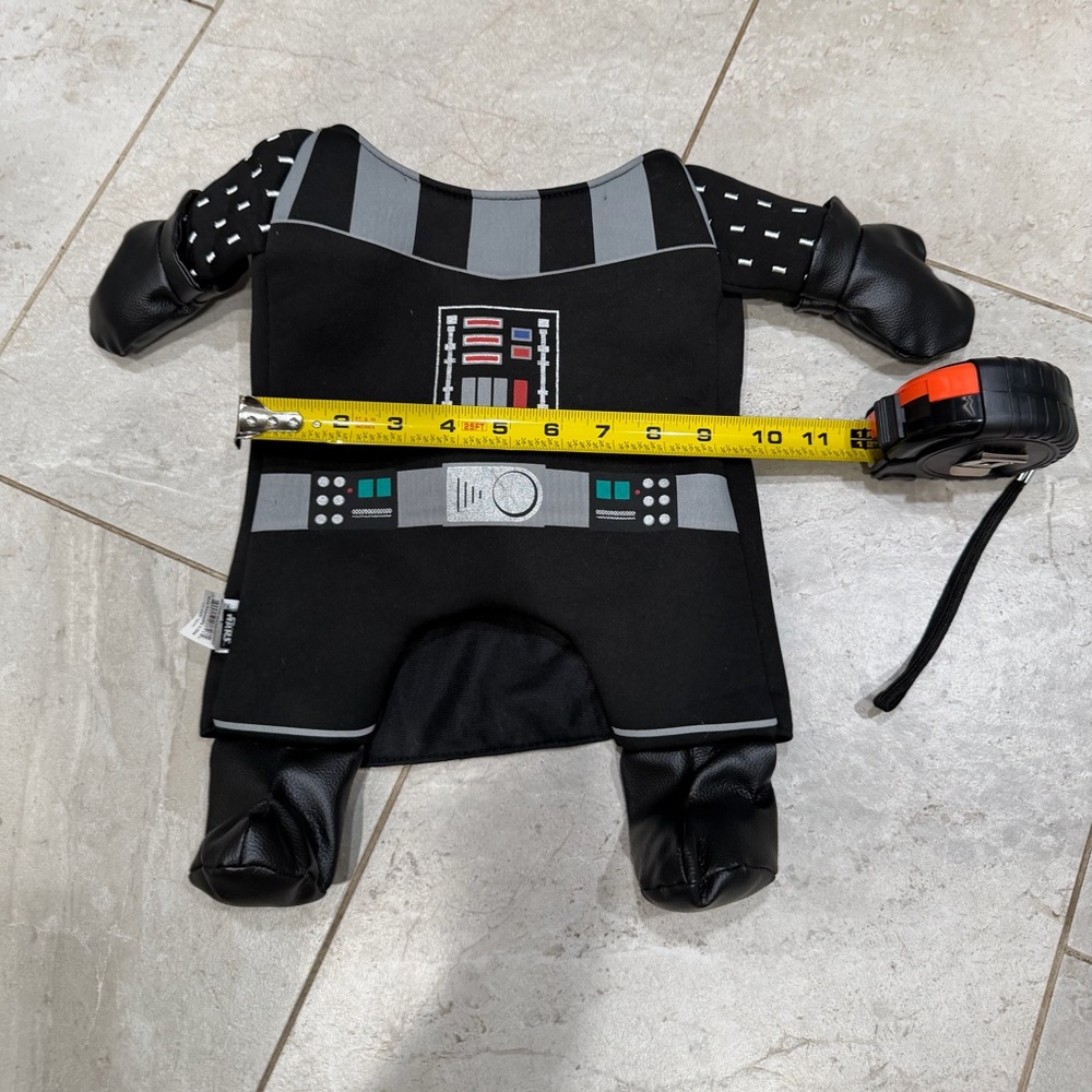 Star Wars Black Darth Vader Dog costume with Cape - Picture 2 of 6